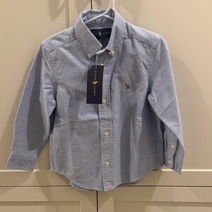 Ralph Lauren Kids Light Blue Button Down Shirt